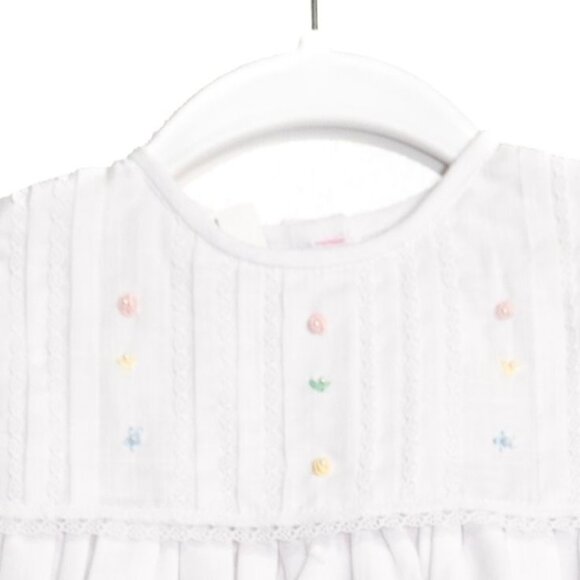 Garden of Angels Size 24M White Vintage Inspired Embroidered Baby Christening - Picture 2 of 8